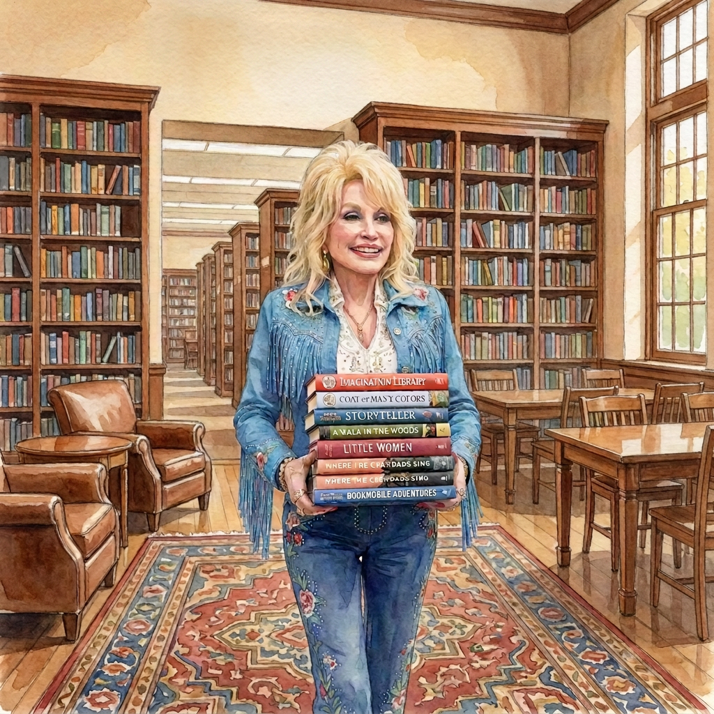 Remembering Dolly Parton, the World’s Beloved ‘Book&nbsp;Lady’